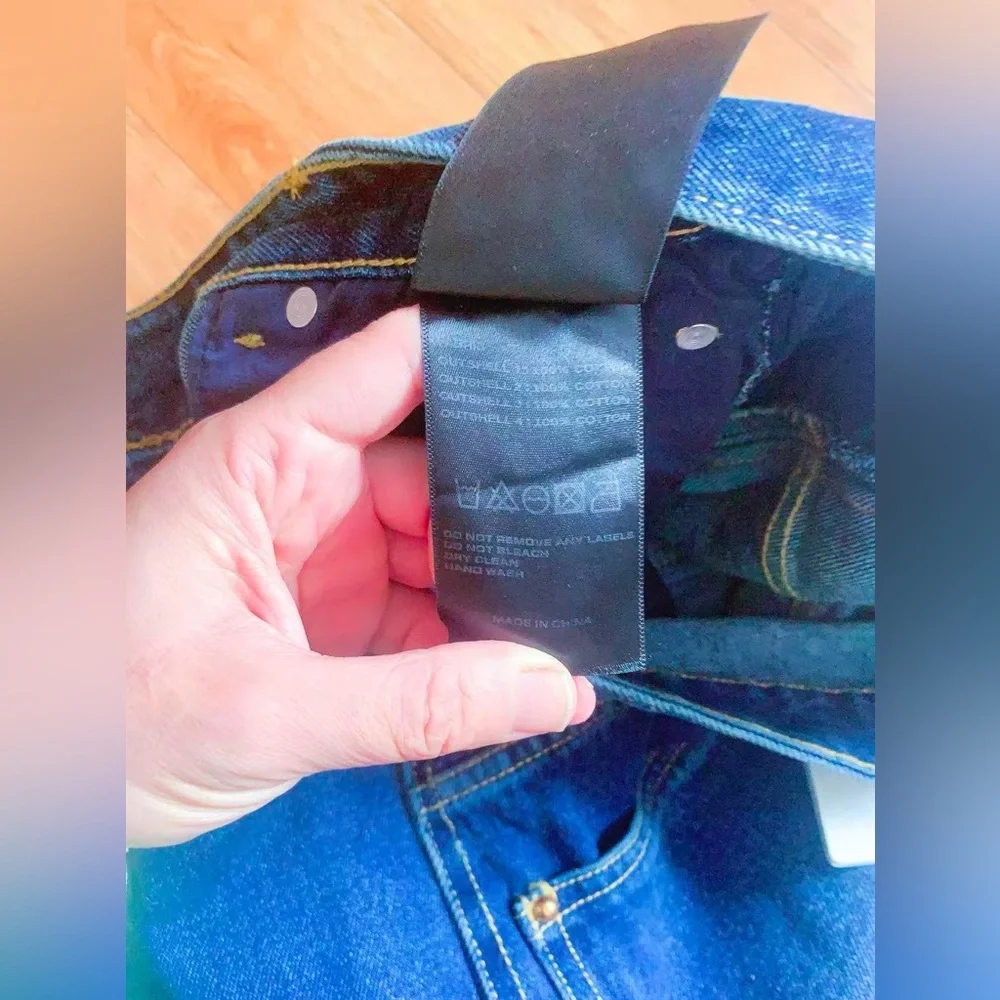 Men Trendy Wide Leg Wave‎ Design Jeans Influencer & Celebrity Inspired High Rise